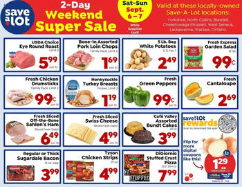 Save a Lot Weekly Ad week 36 Page 1