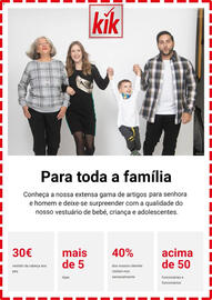 Folheto kik Página 1