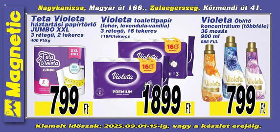 Magnetic akciós újság Oldal 1