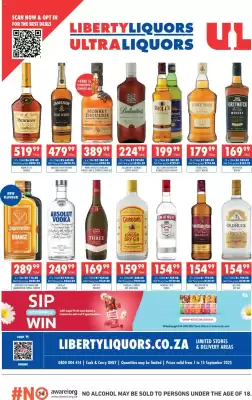 Ultra Liquors catalogue (valid until 15-09)