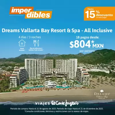Catálogo Viajes El Corte Inglés (válido hasta 21-12)