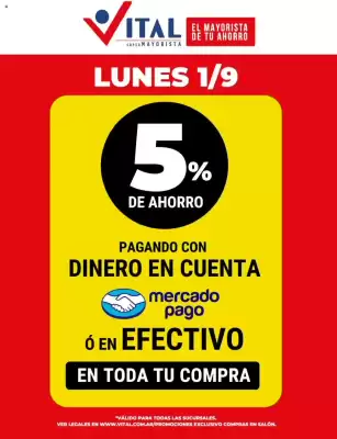 Catálogo Supermayorista Vital (válido hasta 1-09)