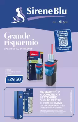 Volantino Sirene Blu (valido fino al 24-09)