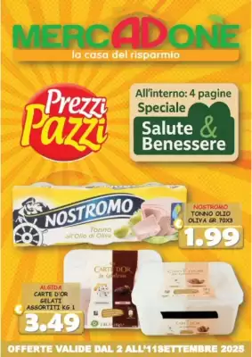 Volantino MercADone (valido fino al 11-09)