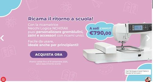 Volantino Necchi Pagina 1
