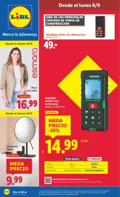 Folleto Lidl (válido hasta el 14-09)
