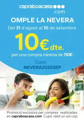 Folleto Caprabo (válido hasta el 10-09)