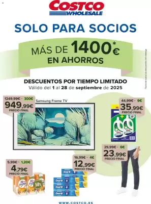 Folleto Costco (válido hasta el 28-09)