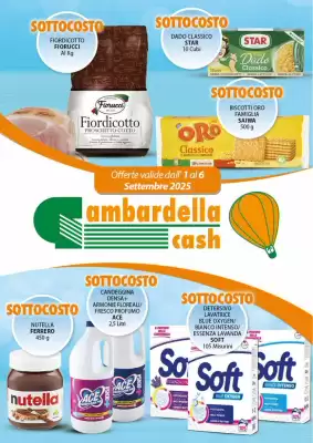 Volantino Gambardella Cash (valido fino al 6-09)