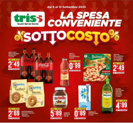 Volantino Supermercati Trisss (valido fino al 13-09)