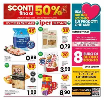 Volantino Iperspar (valido fino al 6-09)