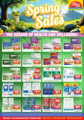 Direct Chemist Outlet catalogue (valid until 30-11)