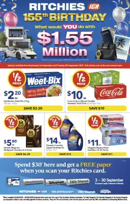 Ritchies catalogue (valid until 9-09)