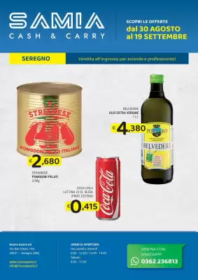 Volantino Samia Cash and Carry (valido fino al 19-09)