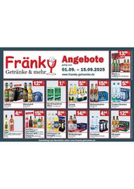 Fränky Getränke Prospekt Seite 1