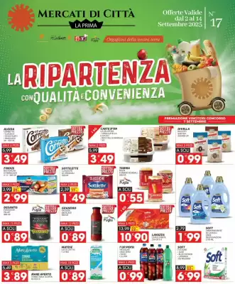 Volantino Mercati di Città La Prima (valido fino al 14-09)