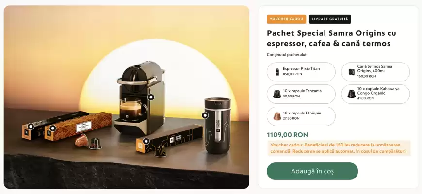 Catalog Nespresso (valid până la 14-09)