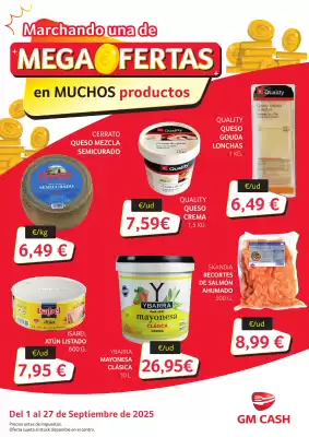 Folleto GM Cash & Carry (válido hasta el 27-09)
