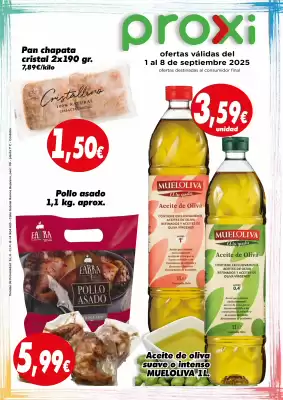Folleto Proxi (válido hasta el 8-09)