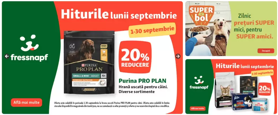 Catalog Fressnapf (valid până la 30-09)