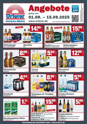 Sobi Getränkemarkt Prospekt (gültig bis 15-09)