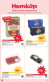Hemköp reklamblad vecka 36 Sida 1