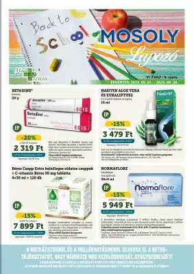 Mosoly patikák akciós újság (érvényes eddig: 30-09)