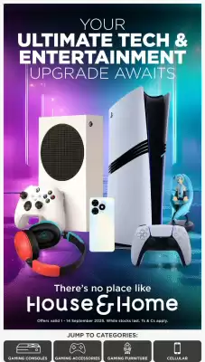 House & Home catalogue (valid until 14-09)