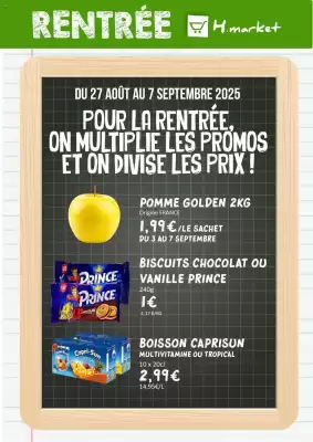 catalogue Hmarket (valable jusqu'au 7-09)