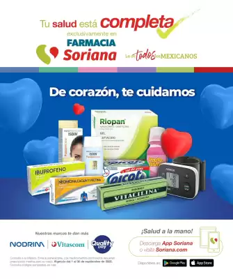 catálogo Farmacia Soriana (válido hasta 30-09)