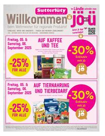 Sutterlüty Flugblatt woche 36 Seite 1