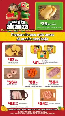 folleto Bodega Aurrerá (válido hasta 4-09)