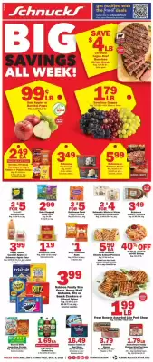 Schnucks weekly ad (valid until 9-09)