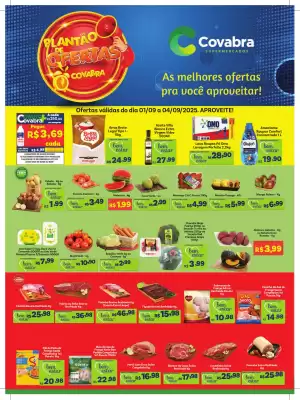 catálogo Covabra Supermercados (válido até 4-09)