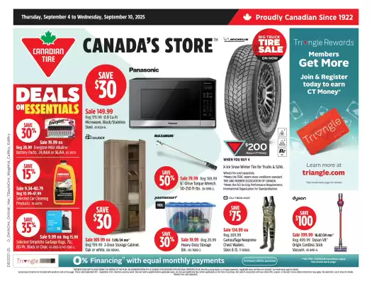 Canadian Tire flyer
