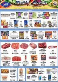 Seven Mile Market circular week 36 Page 1
