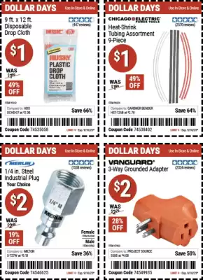 Harbor Freight Tools weekly ad (valid until 10-09)