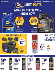 NAPA Auto Parts flyer Page 1