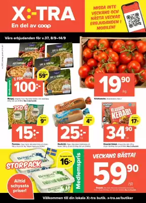 Coop Extra reklamblad (giltig till och med 14-09)