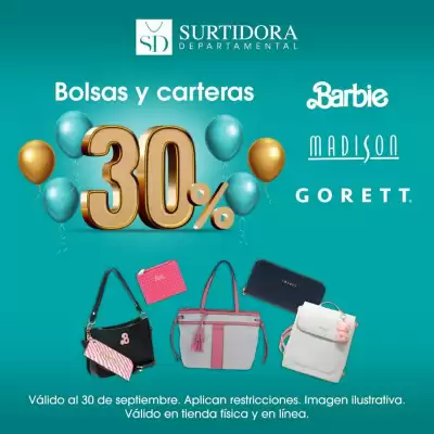 catálogo Surtidora Departamental (válido hasta 30-09)