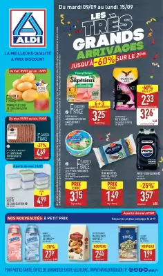 catalogue ALDI (valable jusqu'au 15-09)