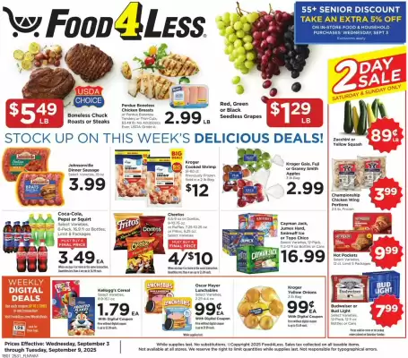 Food 4 Less weekly ad
