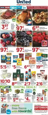 United Supermarkets weekly ad (valid until 9-09)