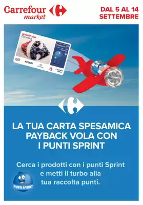 Volantino Carrefour Market (valido fino al 14-09)