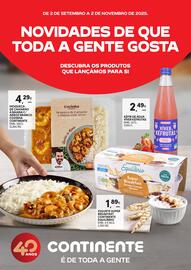Folheto Continente | Novidades Página 1