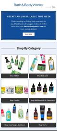 Bath & Body Works weekly ad Page 1