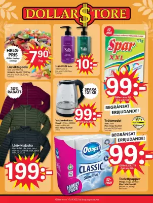 DollarStore annonsblad (giltig till och med 7-09)