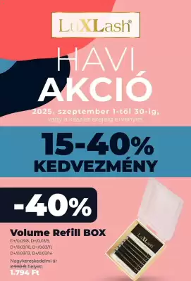 Crystal Nails akciós újság (érvényes eddig: 30-09)