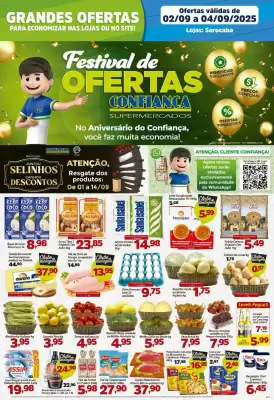 catálogo Confiança Supermercados (válido até 4-09)