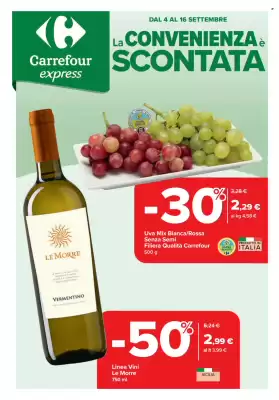 volantino Carrefour Express (valido fino al 16-09)